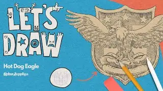 How to Draw a Hot Dog Eagle