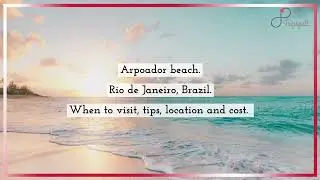 Arpoador beach, Rio de Janeiro Guide - What to do, When to visit, How to reach, Cost  Tripspell