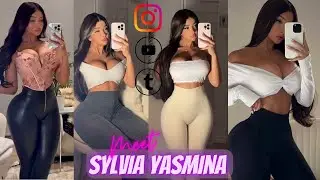 Sylvia Yasmina From Colombia |Instagram Sensation | Curvy Leggings Model | Biography | WiKi |