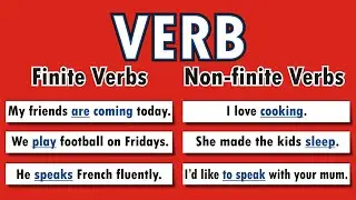 VERB | Finite and Non-finite Verbs | Differences between Finite and Non-finite Verbs