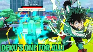 WHY DEKU'S ONE FOR ALL EXCELS IN EVERYTHING! | Boku No Roblox