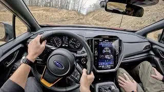 2024 Subaru Crosstrek Wilderness - POV Off-Road Driving Impressions