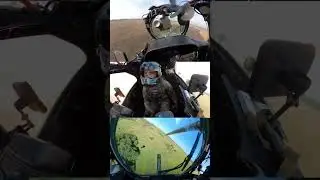 Mi-24 HELICOPTER ATTACK POV UKRAINE #russiaukrainewar #ukranianarmy #military