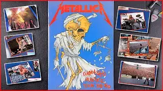 Vintage Metallica Damaged Justice Tour Book '88-'89 *RARE*