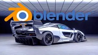 The BEST Way to model cars in Blender | Mclaren Senna GTR modelling series Part 1