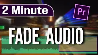 Premiere Pro CC/CS | How to FADE Audio In and Out | Premiere Pro Basic Tutorial in Hindi