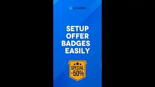 Setup offer badges on products easily | Dynamic Pricing With Discount Rules  |Woocommerce Plugins