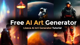 How to use Lexica AI Art Generator Tutorial | Unlimited Free AI Art Generator | Lexica Art