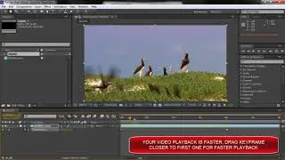 How To Speed Up or Slow Down Video Clips In After Effects CS6