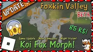 ROBLOX | Foxkin Valley BETA - Koi Fox Morph! (Gamepass) #6 | HD