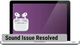 Sound not coming in AIrpod issue fixed || Mac