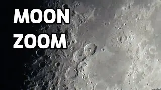 Zooming in on the Moon! 