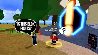 Playing BLOX FRUITS For The First Time [Unbelievable] 😱 | Roblox BLOX Fruits 2024