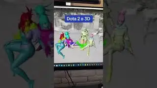 Это не реклама, просто такой заказ #3d #cgi #dota2 #дота #дота2