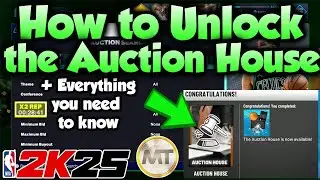 How to Unlock the Auction House in NBA 2K25 MyTeam
