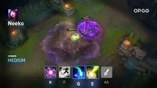 Neeko R + Flash + Q + E + A