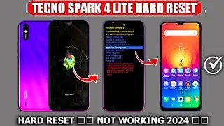 Without Pc 2024 🆕 Tecno Spark 4 Lite ( Bb4k ) Hard Reset  Screen Lock Bypass ❌ Not Working 2024 🔥