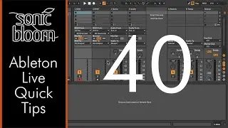 Ableton Live Quick Tips: Schnellster Browser-Workflow