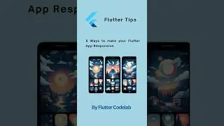 5 Easy Ways to Make Your Flutter App Responsive! 📱✨ #coding #dart  #flutterdev #flutterio #flutter