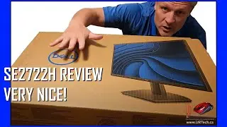 Dell SE2722H Unboxing Setup & Review - Best 27 Home Office Monitor