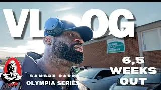 Mr Olympia 2024 series | Vlog  6,5 weeks out | Samson Dauda