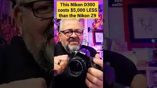 Nikon D300 costs $5,000 LESS than the Nikon Z9