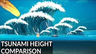 Biggest Tsunamis Ever | Tsunami Height Comparison