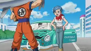 Goku destroys Bulma's car | Dragon Ball Super (English Dub)