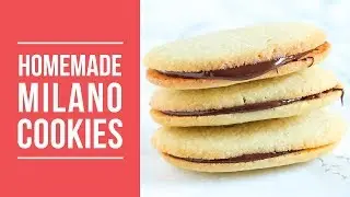 Homemade Milano Cookies | DIY Copycat Recipe!