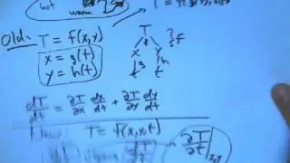 Total Versus Partial Derivative