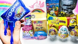 🌈MIX СЮРПРИЗОВ! Ультра редкая Poopsie Slime и Lego Минифигурка!