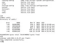 3  Upgrading EOS On The Arista Switch