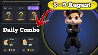 Hamster Kombat Daily Combo For 8 - 9 August.