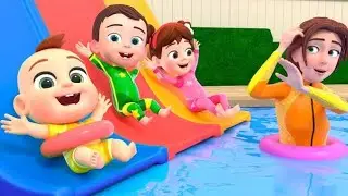 Me Too! Song | Swimming Pool Version | SosoSongs Nursery Rhymes & Baby Songs