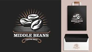 Coffee Shop LOGO Brand Identity | Adobe Illustrator (2021) Art Tutorial