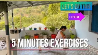 5 minutes exercises