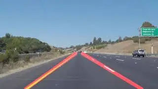 Self-driving car - Yellow lane lines detection - Machine Learning