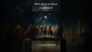 Birth place of Jesus prophesied 700 years before! #shorts