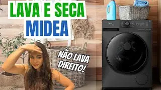 VALE A PENA COMPRAR UMA LAVA E SECA? Review completo LAVA E SECA MIDEA, saiba tudo antes de comprar!