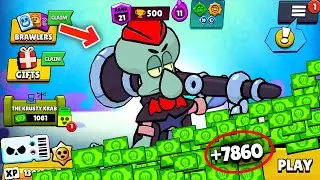 Complete SPONGEBOB QUESTS | Brawl Pass + SPONGEBOB GIFTS - Brawl Stars FREE GIFTS