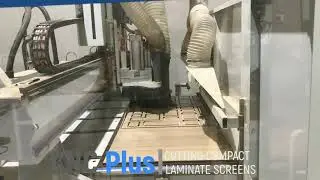 Cutting Compact Laminate Screens