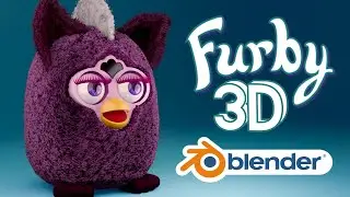 I Made a 3D Furby in Blender and It Is Super Creepy