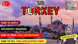 Turkey Tourist Visa 2024 update 🇹🇷 | How to apply Turkey visa online | Turkey Sticker visa & E visa