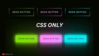 How To Create Glowing Button Using Html & Css