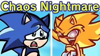 Friday Night Funkin' Chaos Nightmare - Sonic vs Fleetway | Phantasm Song (FNF Mod/Hard)