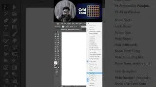 2 ways of Grid View in #Adobe #Illustrator #techintalk جالی دار نظارہ