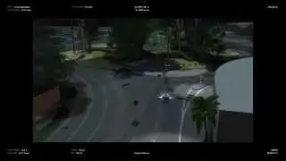 Long Beach Roundabout Accident Cam 1