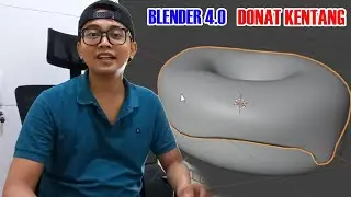 Blender 4.0 | Tutorial Membuat Donat Part II | Editing