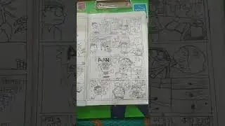 My old Doraemon comic book that I made in 5th class 🔥🔥