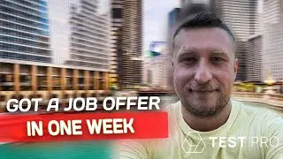 How to get a QA Job in ONE week! TESTPRO Success Story